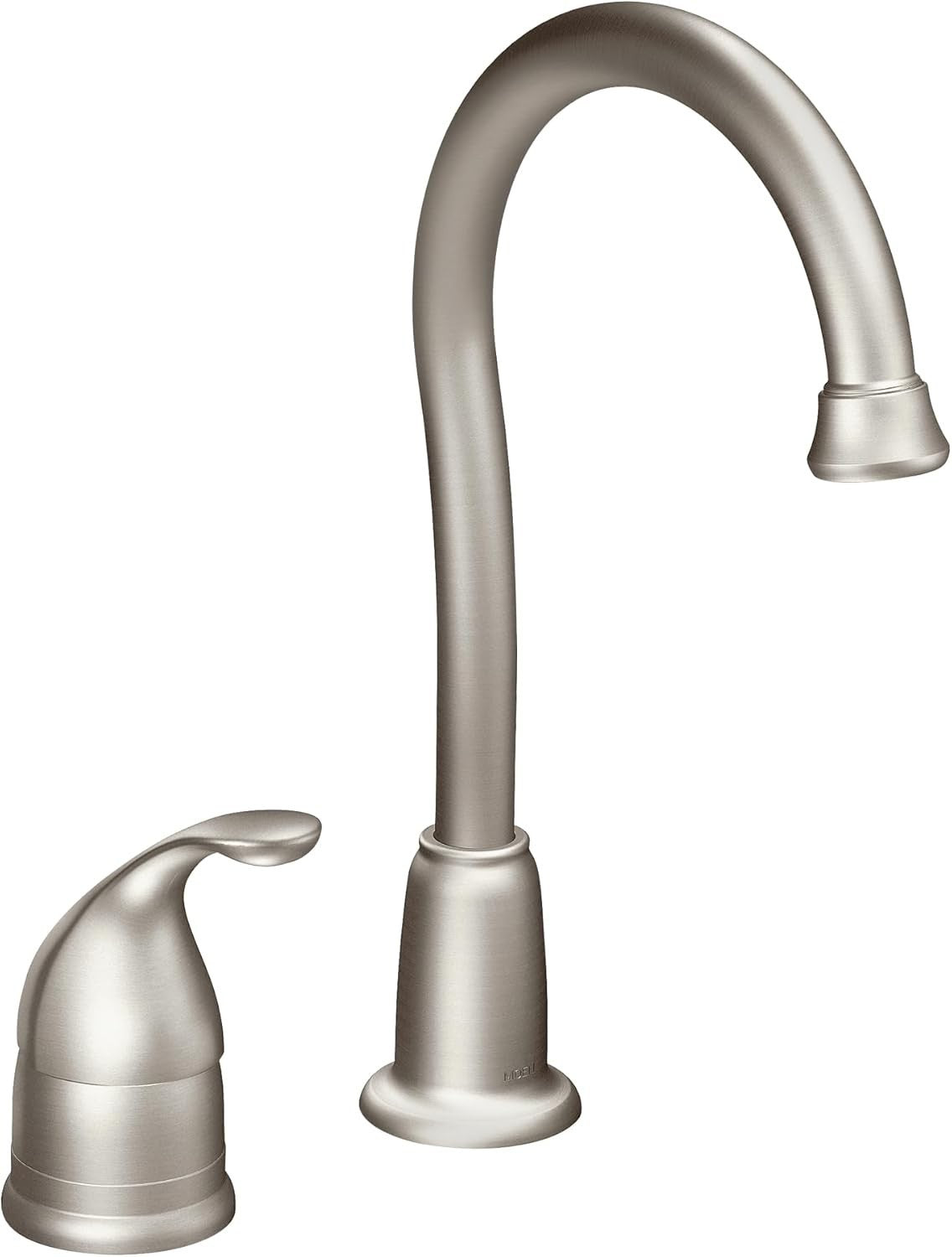 Moen 4905SRS Camerist High Arc Bar Faucet Spot Resist Stainless One Handle New